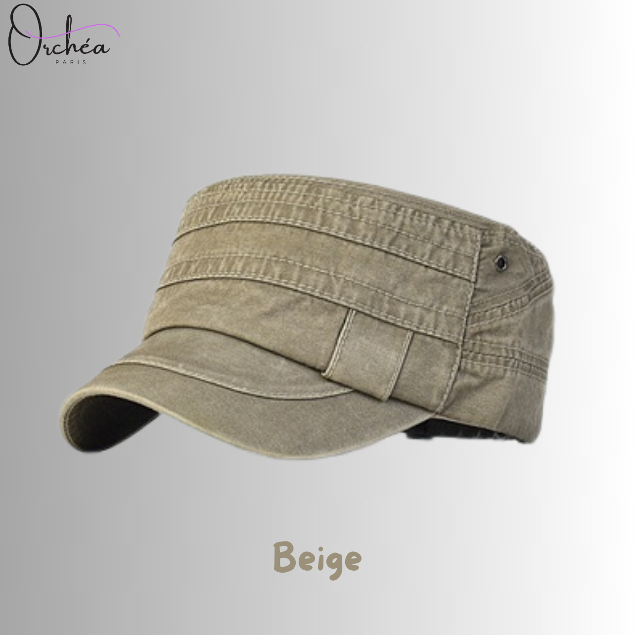 Casquette Plate
