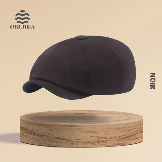 Béret Gavroche en Coton Épais