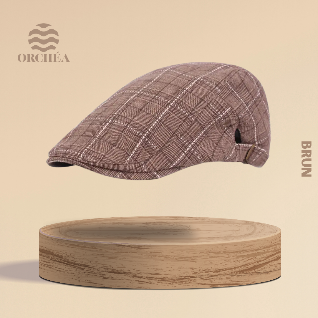 Casquette Britannique rayée