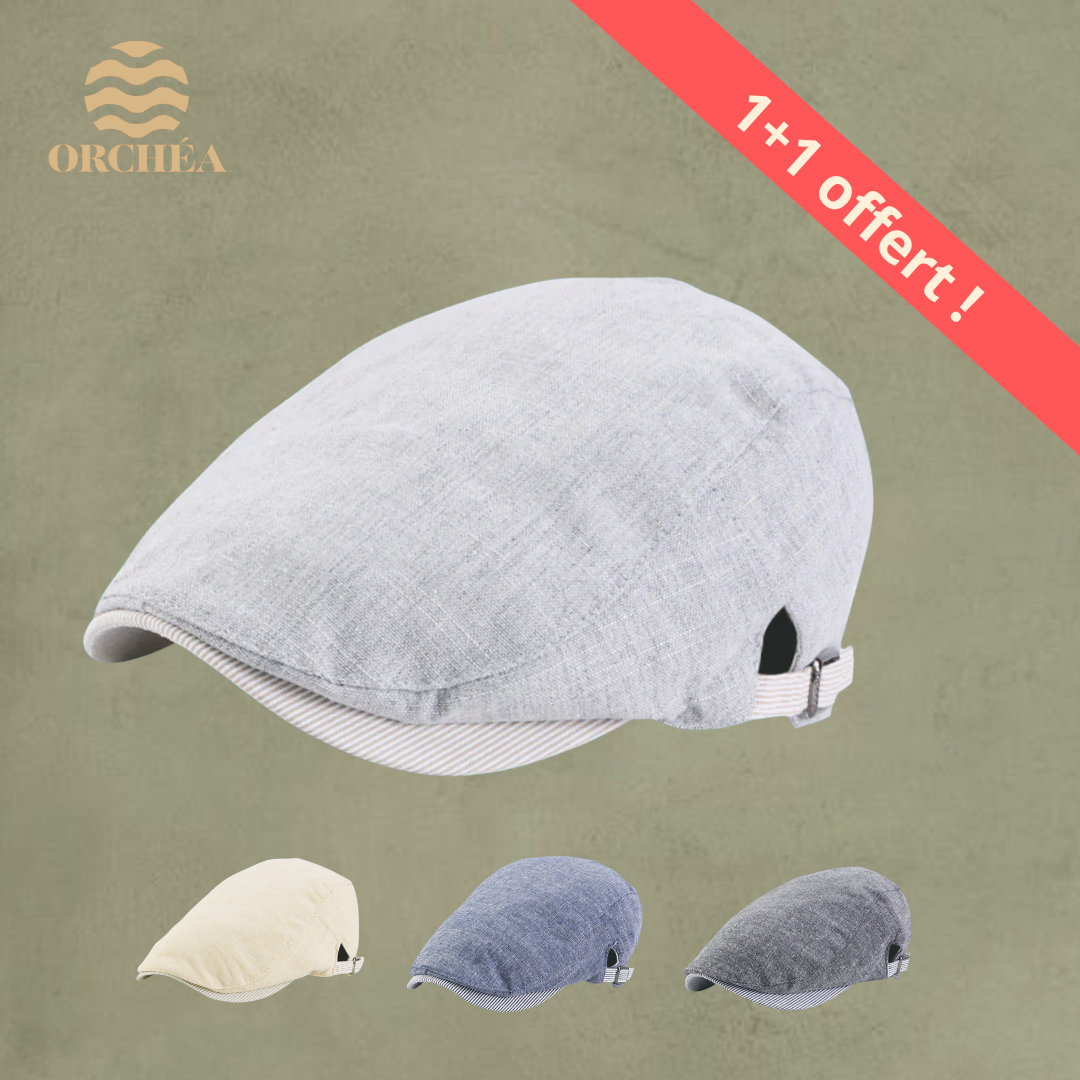 Béret ajustable Lin & Coton