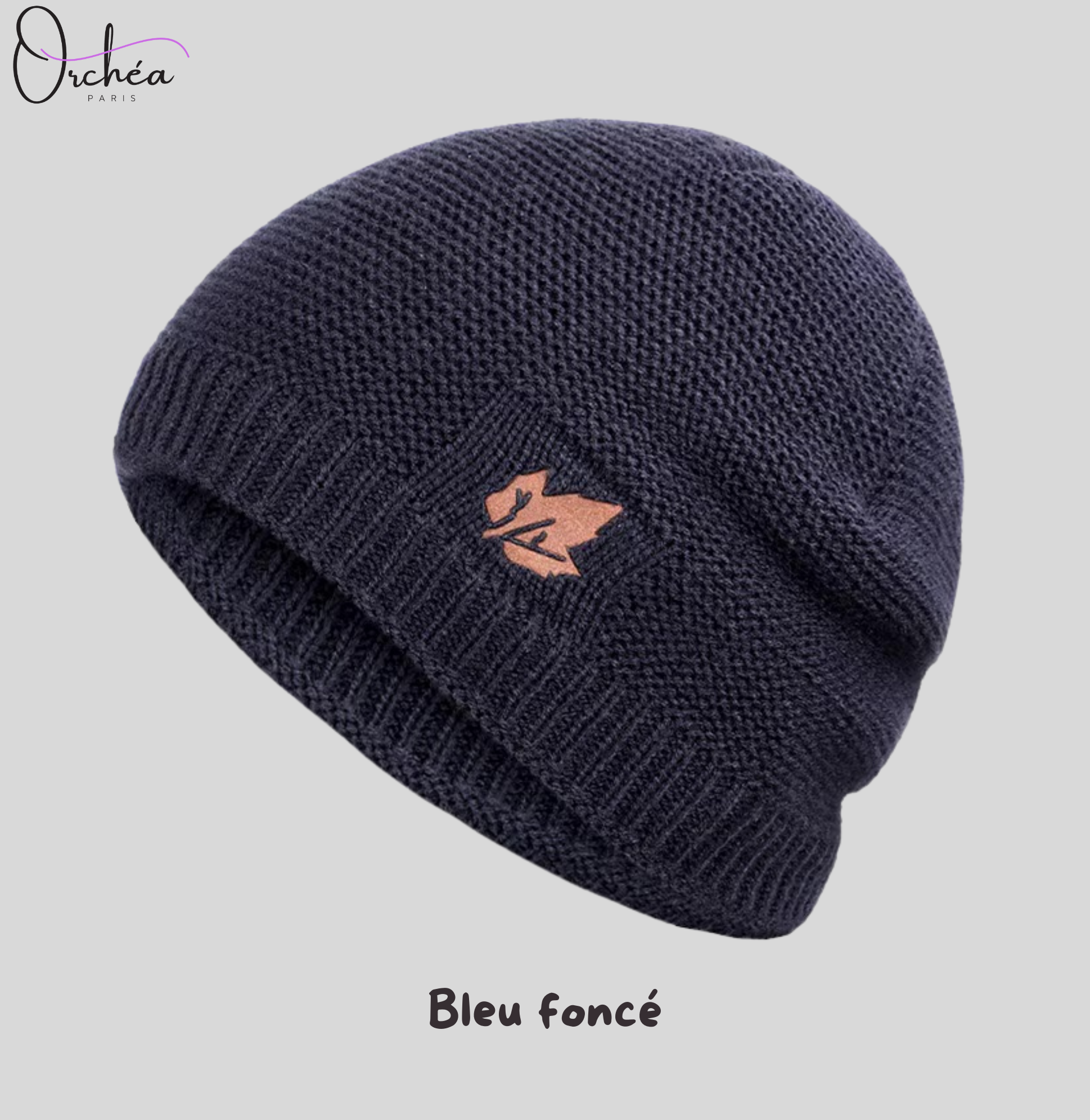 Bonnet Tricoté Érable