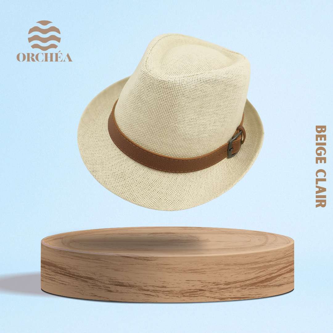 Chapeau Fédora à sangle