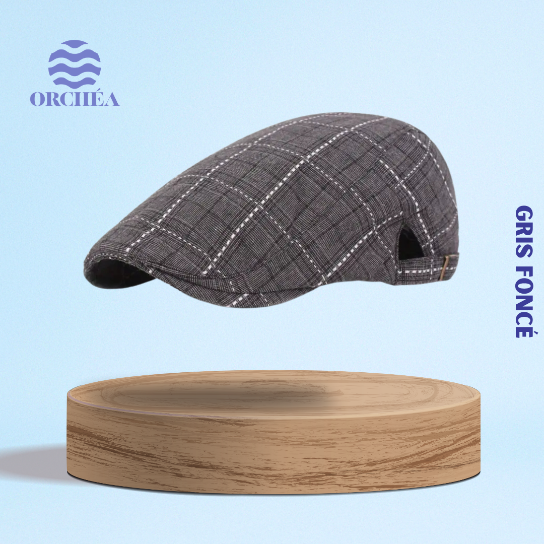 Casquette Britannique rayée