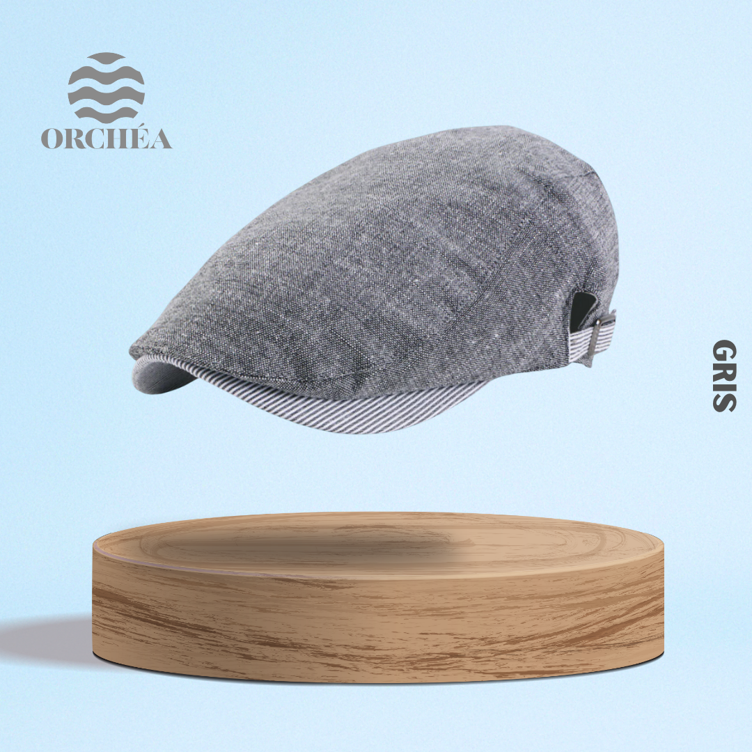 Béret ajustable Lin & Coton