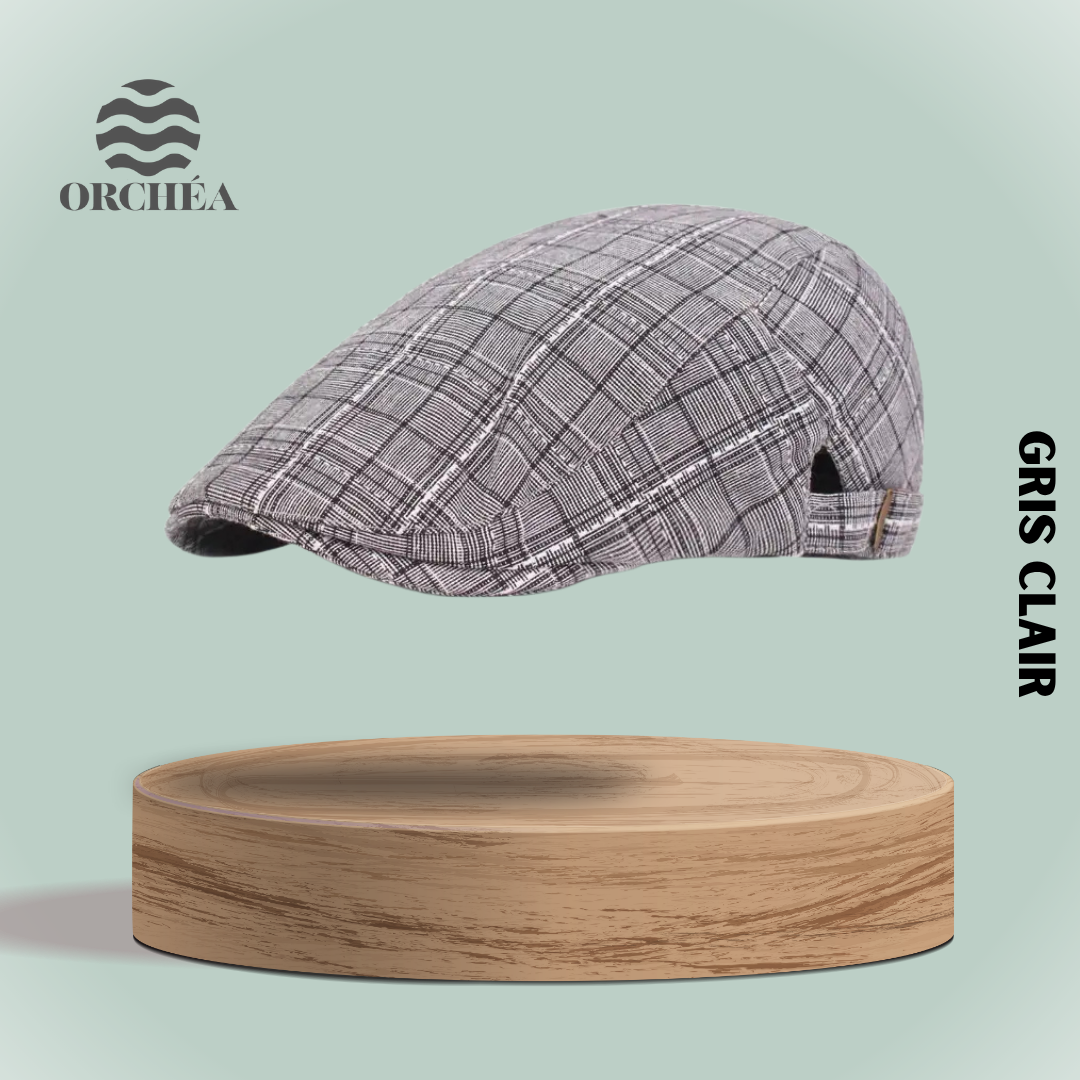 Casquette Britannique rayée