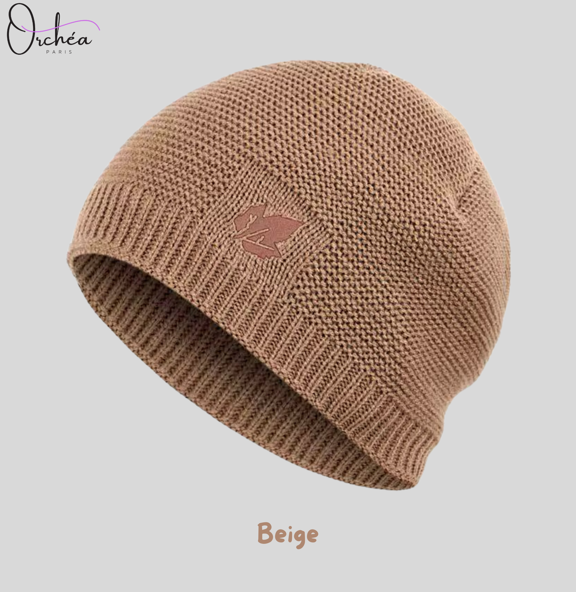 Bonnet Tricoté Érable