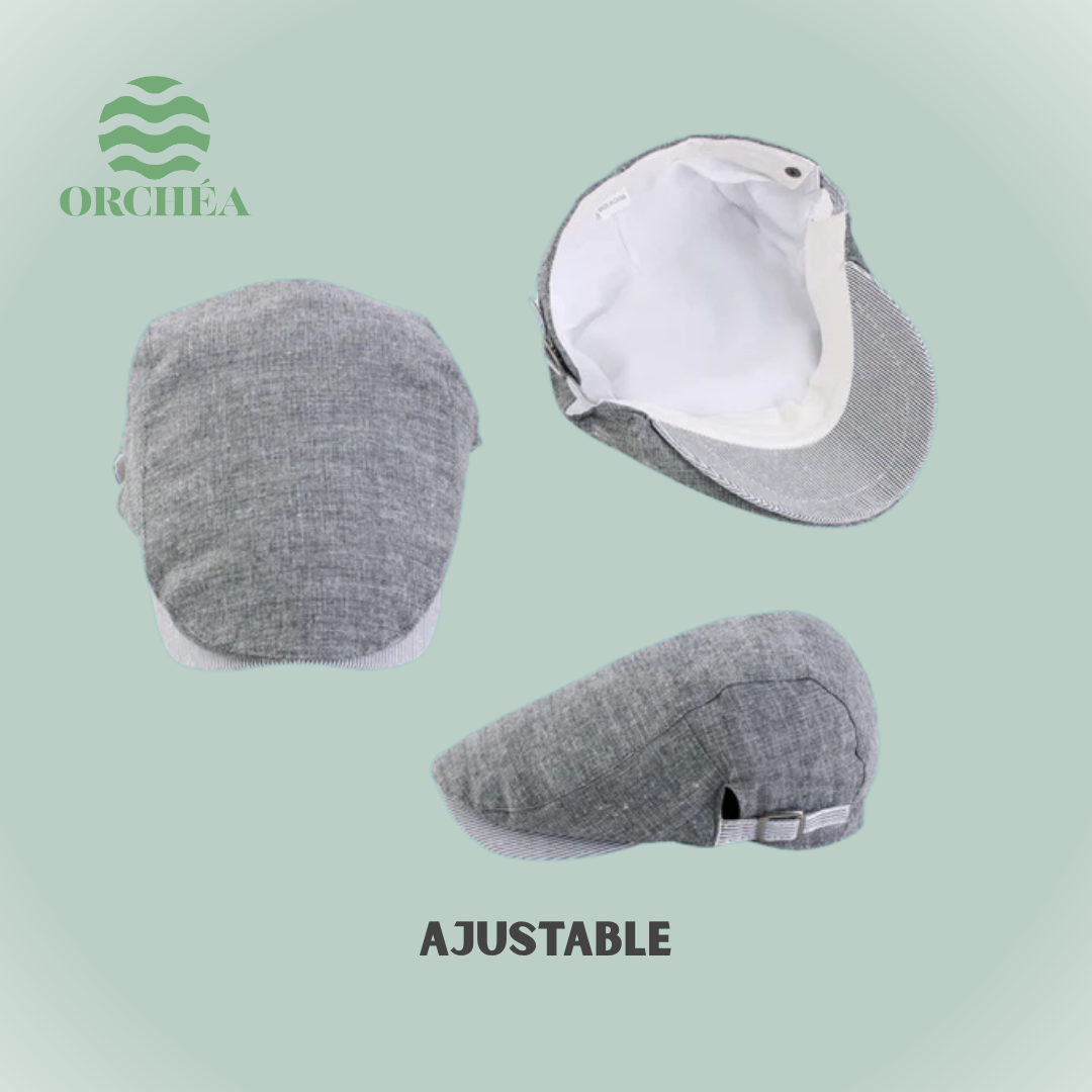 Béret ajustable Lin & Coton