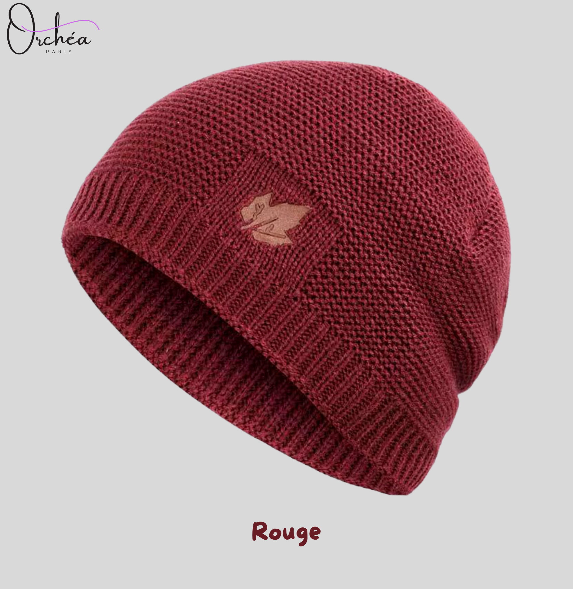 Bonnet Tricoté Érable