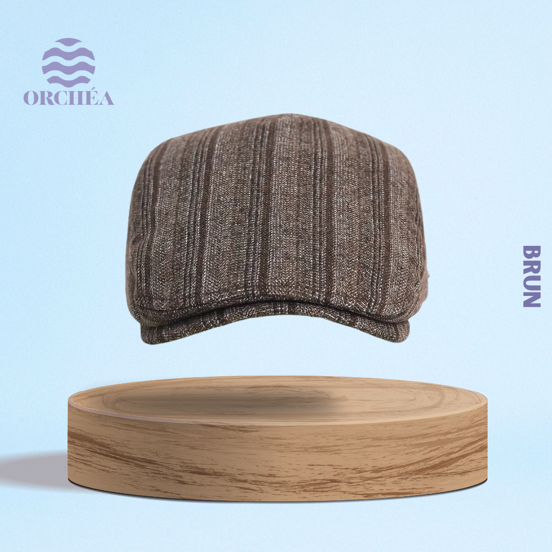 Casquette Léon en Laine-Coton
