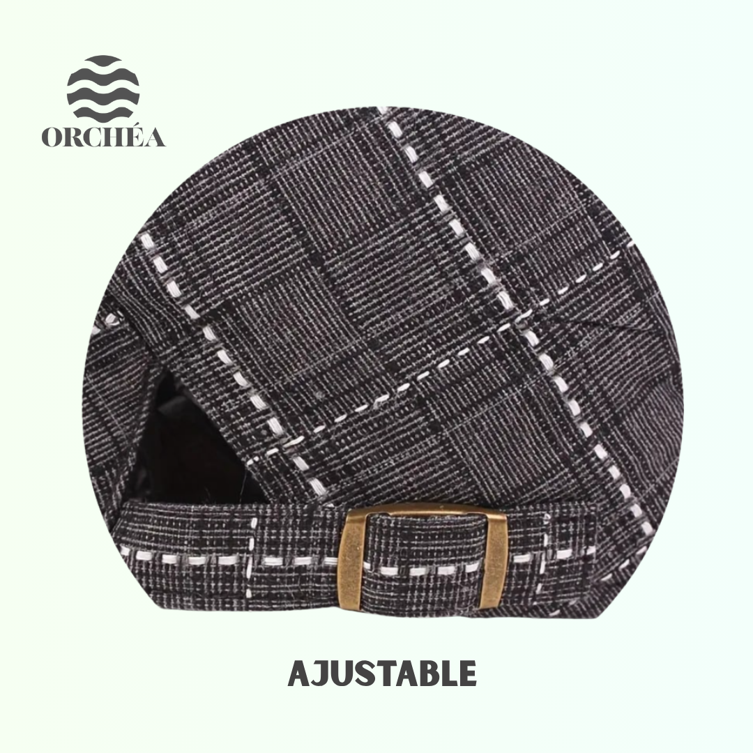 Casquette Britannique rayée