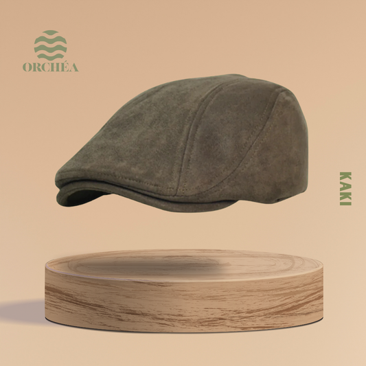 Béret en Cuir Végan