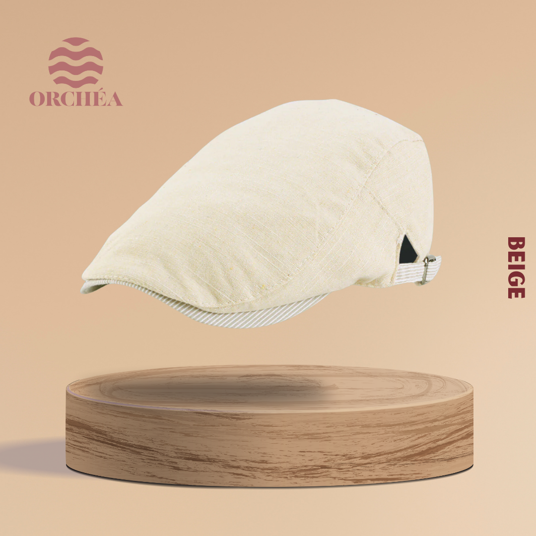 Béret ajustable Lin & Coton