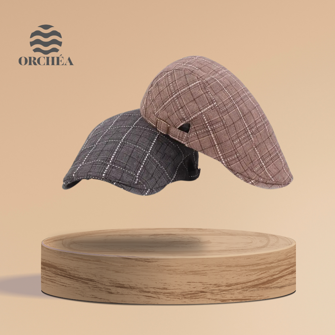 Casquette Britannique rayée