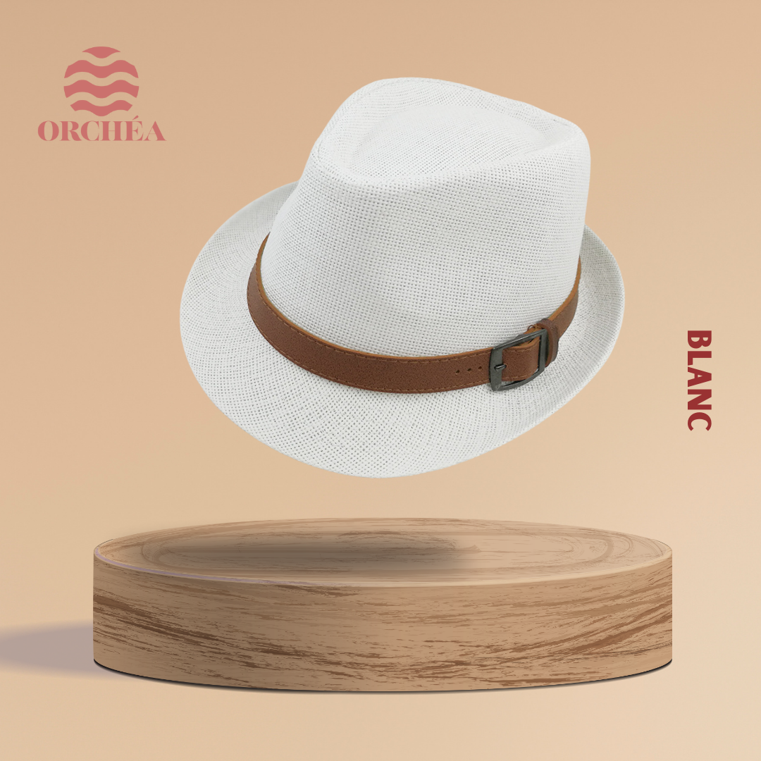 Chapeau Fédora à sangle