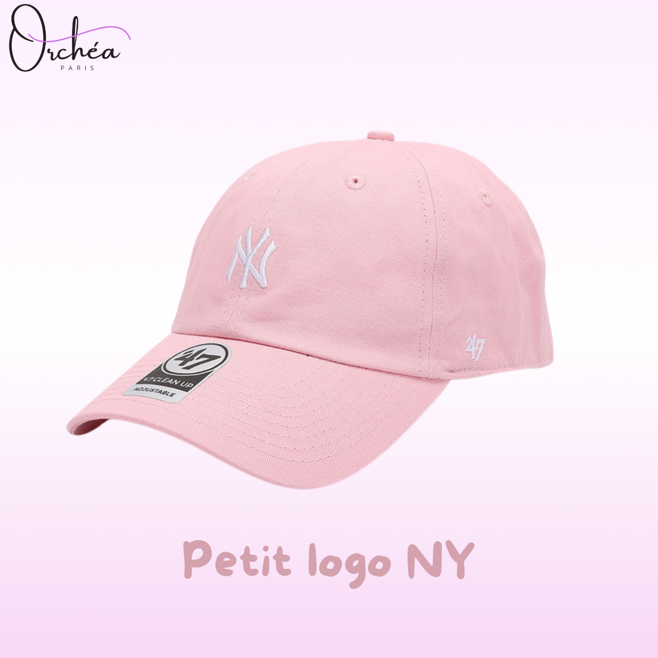 Casquette Logo USA Rose